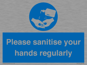 MH6019: Please sanitise your hands regularly