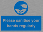 MH6019: Please sanitise your hands regularly