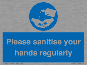 MH6019: Please sanitise your hands regularly