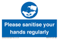 MH6019: Please sanitise your hands regularly