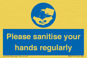 MH6019: Please sanitise your hands regularly