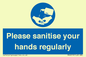 MH6019: Please sanitise your hands regularly