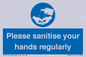 MH6019: Please sanitise your hands regularly