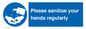 MH6019: Please sanitise your hands regularly