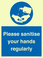 MH6019: Please sanitise your hands regularly
