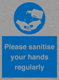 MH6019: Please sanitise your hands regularly