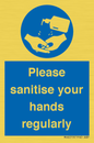 MH6019: Please sanitise your hands regularly