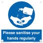 MH6019: Please sanitise your hands regularly