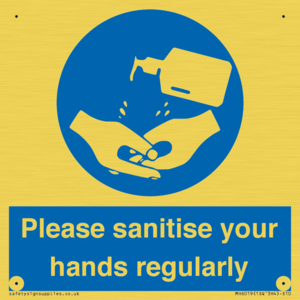 MH6019: Please sanitise your hands regularly