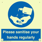 MH6019: Please sanitise your hands regularly