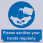 MH6019: Please sanitise your hands regularly