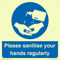 MH6019: Please sanitise your hands regularly