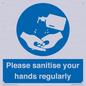 MH6019: Please sanitise your hands regularly