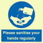 MH6019: Please sanitise your hands regularly
