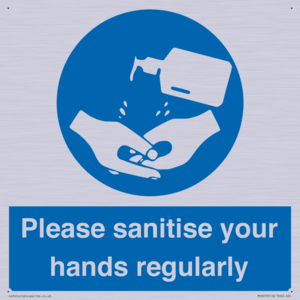 MH6019: Please sanitise your hands regularly