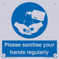 MH6019: Please sanitise your hands regularly