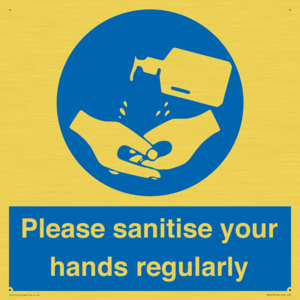 MH6019: Please sanitise your hands regularly