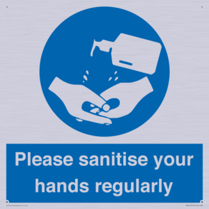 MH6019: Please sanitise your hands regularly