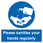 MH6019: Please sanitise your hands regularly