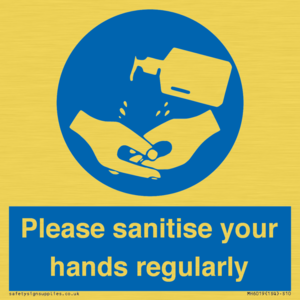 MH6019: Please sanitise your hands regularly