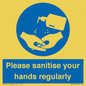 MH6019: Please sanitise your hands regularly