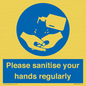 MH6019: Please sanitise your hands regularly