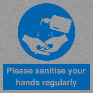 MH6019: Please sanitise your hands regularly