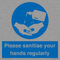 MH6019: Please sanitise your hands regularly