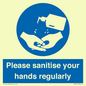 MH6019: Please sanitise your hands regularly
