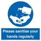 MH6019: Please sanitise your hands regularly