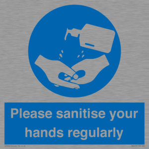 MH6019: Please sanitise your hands regularly