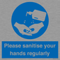 MH6019: Please sanitise your hands regularly