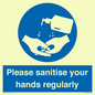 MH6019: Please sanitise your hands regularly