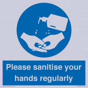 MH6019: Please sanitise your hands regularly