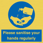 MH6019: Please sanitise your hands regularly