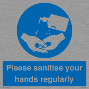 MH6019: Please sanitise your hands regularly
