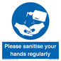 MH6019: Please sanitise your hands regularly