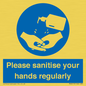 MH6019: Please sanitise your hands regularly