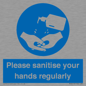 MH6019: Please sanitise your hands regularly