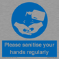 MH6019: Please sanitise your hands regularly