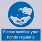 MH6019: Please sanitise your hands regularly