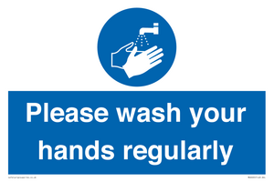 MH6020: Please wash your hands regularly