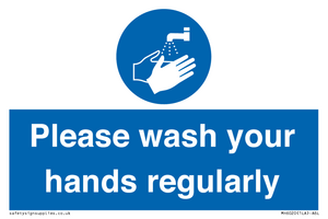 MH6020: Please wash your hands regularly