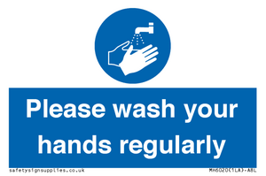 MH6020: Please wash your hands regularly