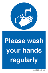 MH6020: Please wash your hands regularly