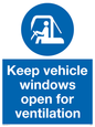 MH6021: Keep vehicle windows open for ventilation
