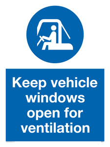 MH6021: Keep vehicle windows open for ventilation