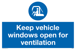 MH6021: Keep vehicle windows open for ventilation