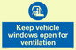 MH6021: Keep vehicle windows open for ventilation