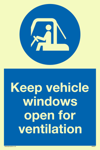 MH6021: Keep vehicle windows open for ventilation